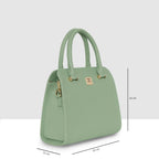 Structured Satchel Handbag For Womens