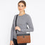 Dual-Tone Striped Sling bag For Womens