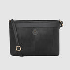 Dual-Tone Striped Sling bag For Womens