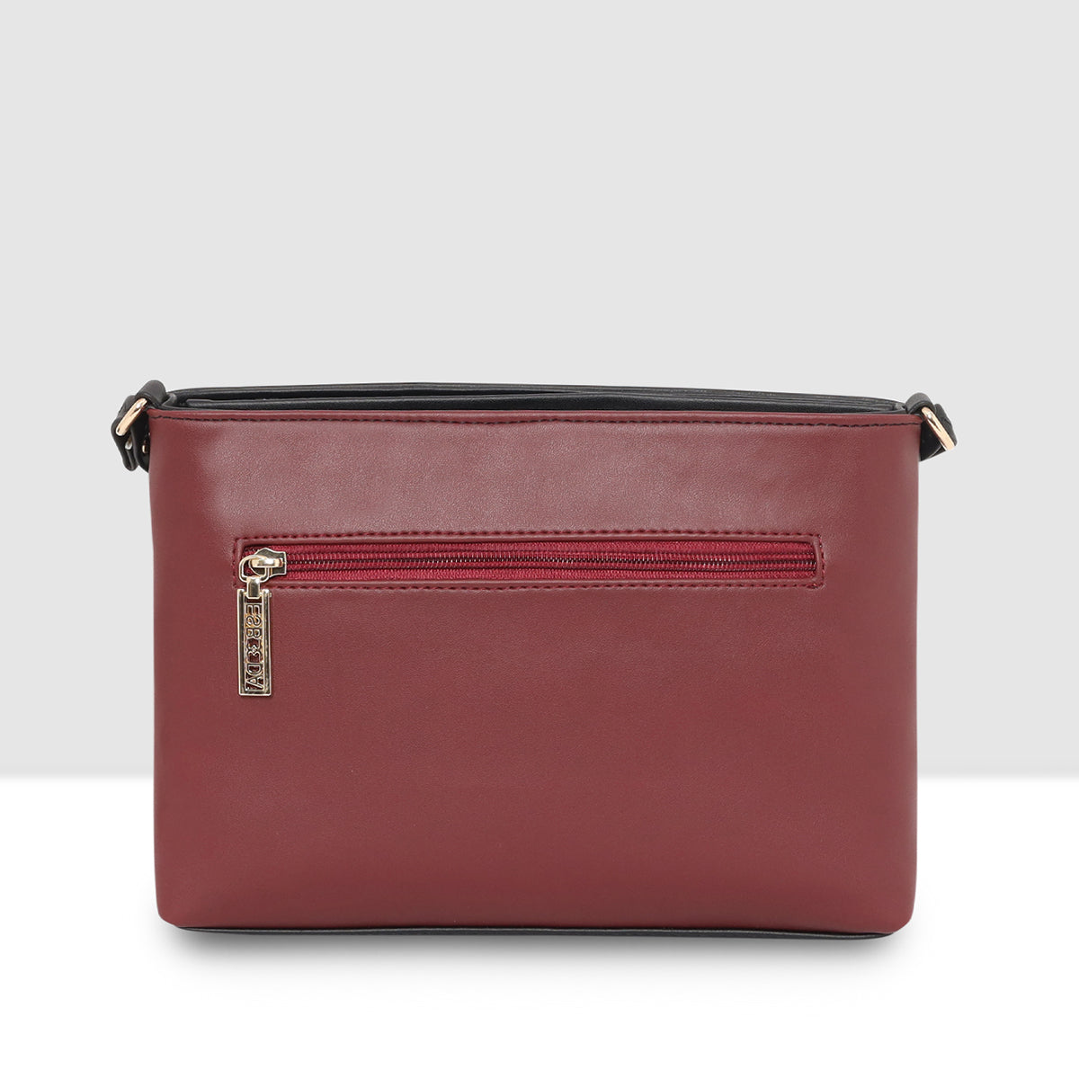 Dual-Tone Striped Sling bag For Womens