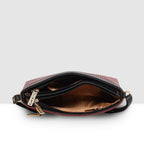 Dual-Tone Striped Sling bag For Womens