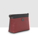 Dual-Tone Striped Sling bag For Womens