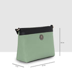 Dual-Tone Striped Sling bag For Womens