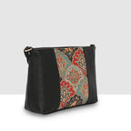 Printed Pattern Ethnic Print Panel Sling Bag For Womens