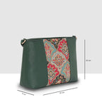 Printed Pattern Ethnic Print Panel Sling Bag For Womens