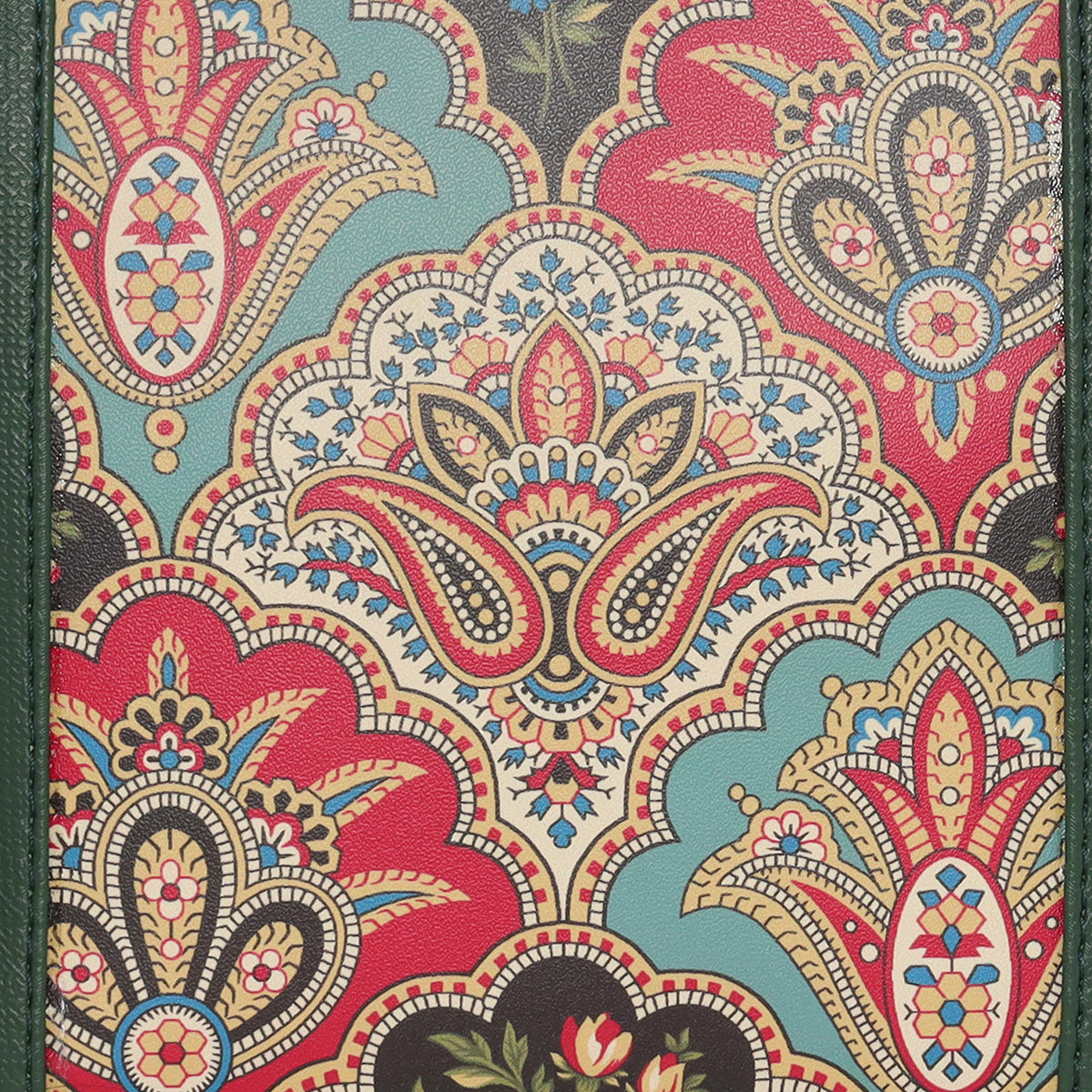 Printed Pattern Ethnic Print Panel Sling Bag For Womens