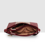 Printed Pattern Ethnic Print Panel Sling Bag For Womens
