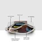 Printed Pattern Ethnic Print Panel Sling Bag For Womens