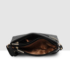 Dual-Tone Textured Sling Bag For Womens