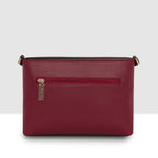 Dual-Tone Textured Sling Bag For Womens