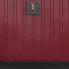 Dual-Tone Textured Sling Bag For Womens