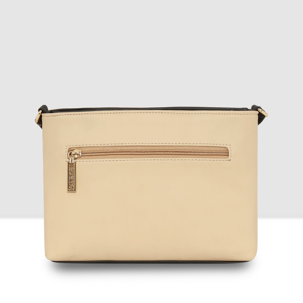 Dual-Tone Textured Sling Bag For Womens