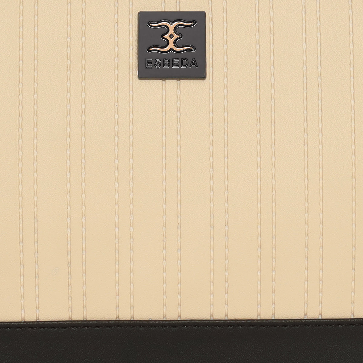 Dual-Tone Textured Sling Bag For Womens