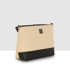 Dual-Tone Textured Sling Bag For Womens