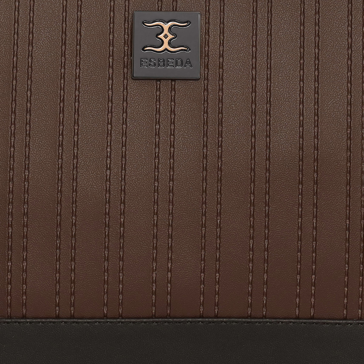 Dual-Tone Textured Sling Bag For Womens