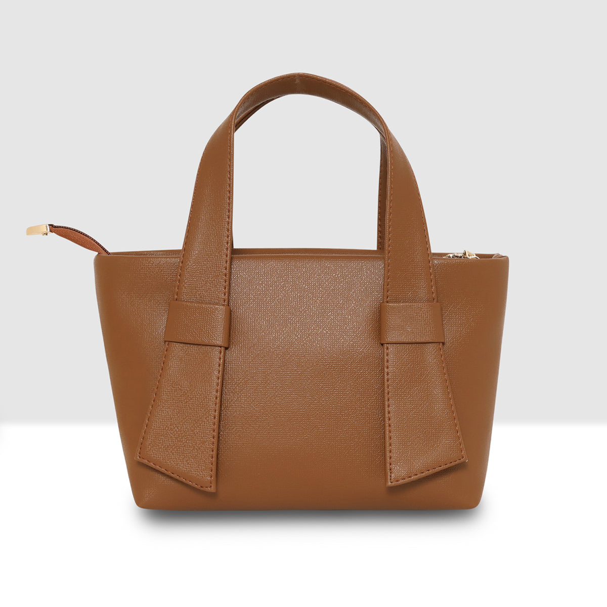 Classic Mini Solid Pattern Handbag For Womens