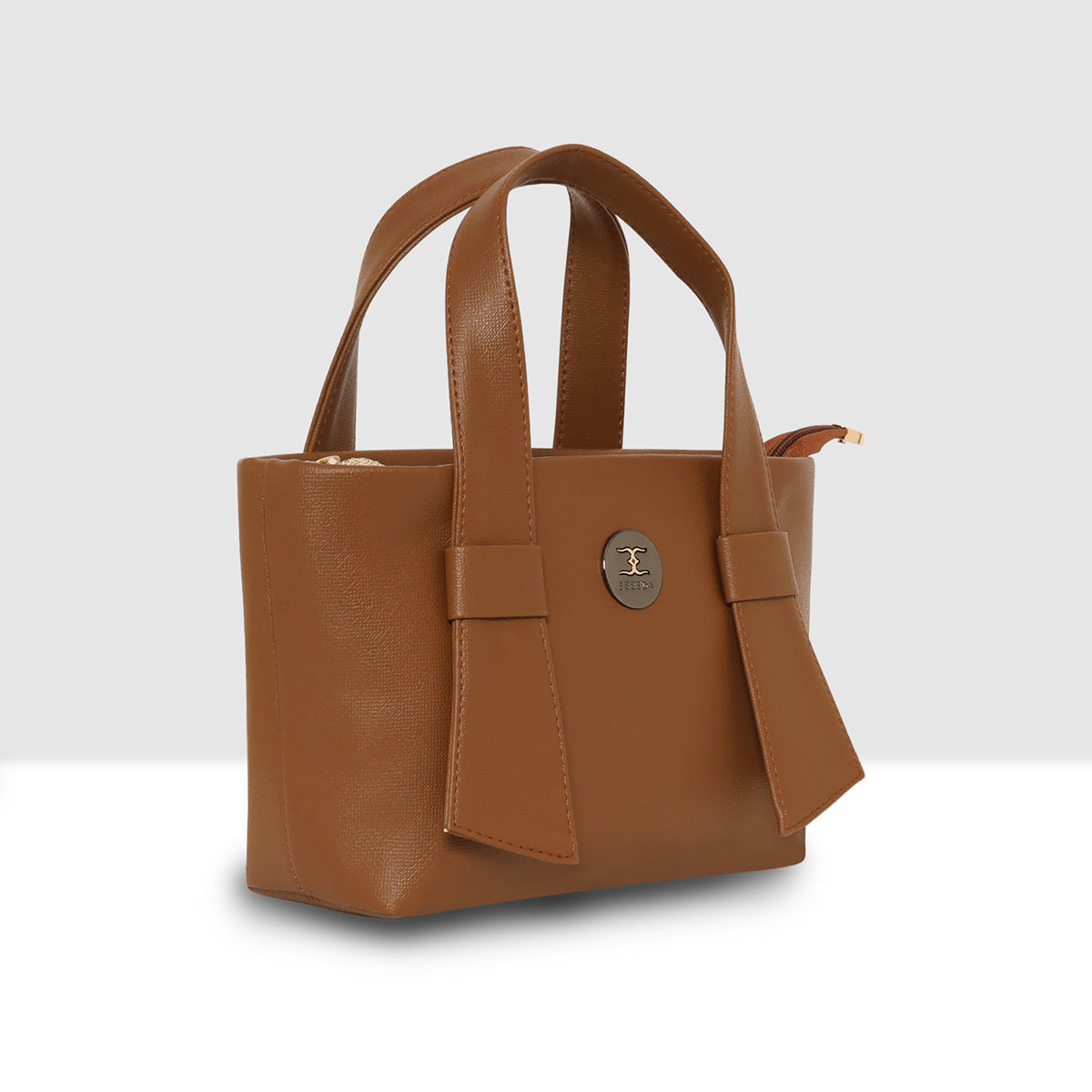 Classic Mini Solid Pattern Handbag For Womens