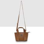 Classic Mini Solid Pattern Handbag For Womens