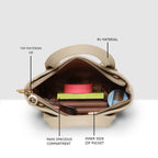 Classic Mini Solid Pattern Handbag For Womens