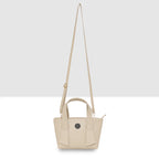 Classic Mini Solid Pattern Handbag For Womens