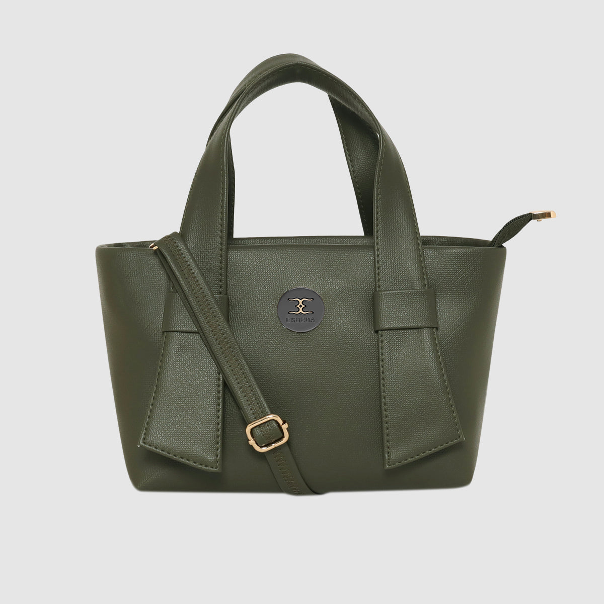 Classic Mini Solid Pattern Handbag For Womens