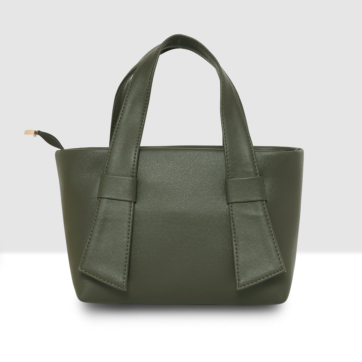 Classic Mini Solid Pattern Handbag For Womens