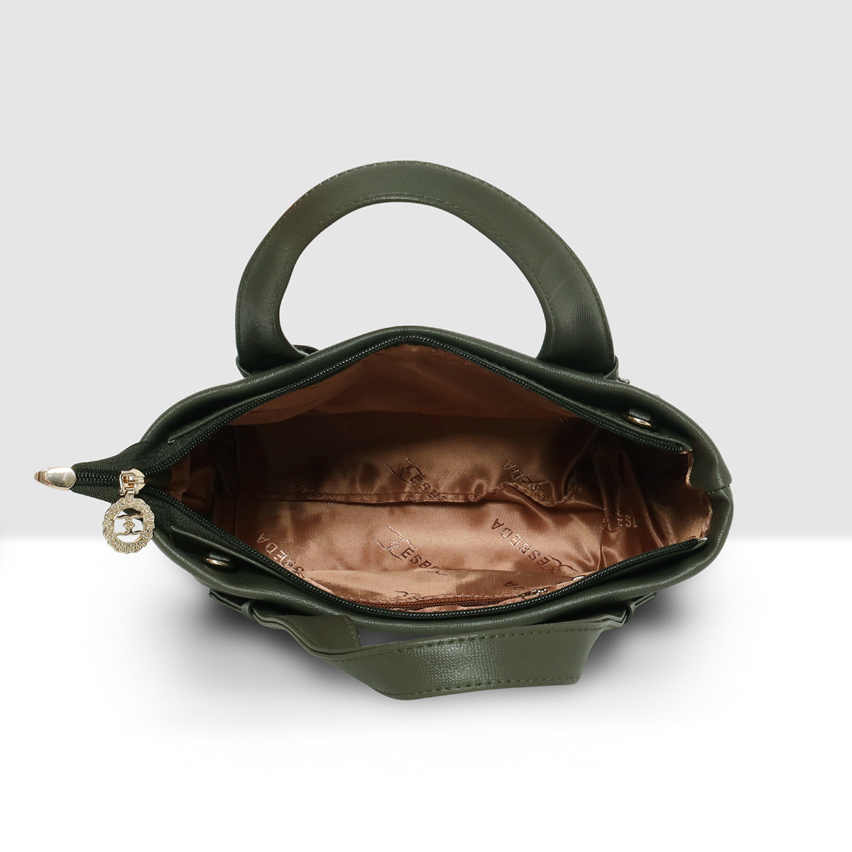 Classic Mini Solid Pattern Handbag For Womens