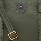 Classic Mini Solid Pattern Handbag For Womens