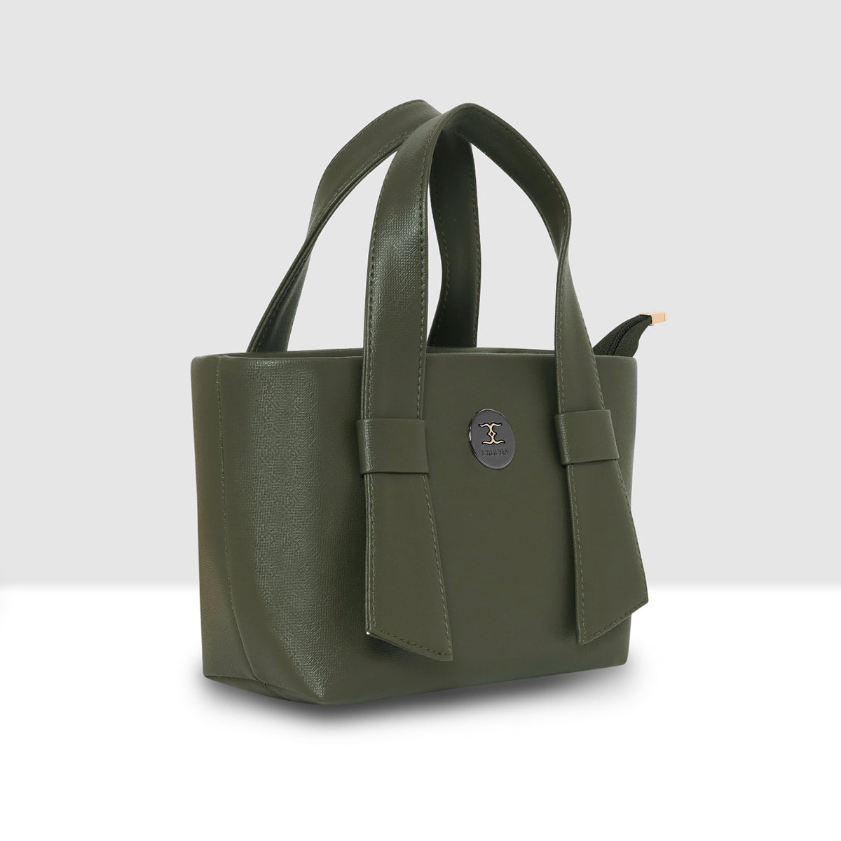 Classic Mini Solid Pattern Handbag For Womens