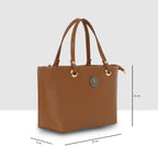 Elegant Solid Mini Handbag For Womens