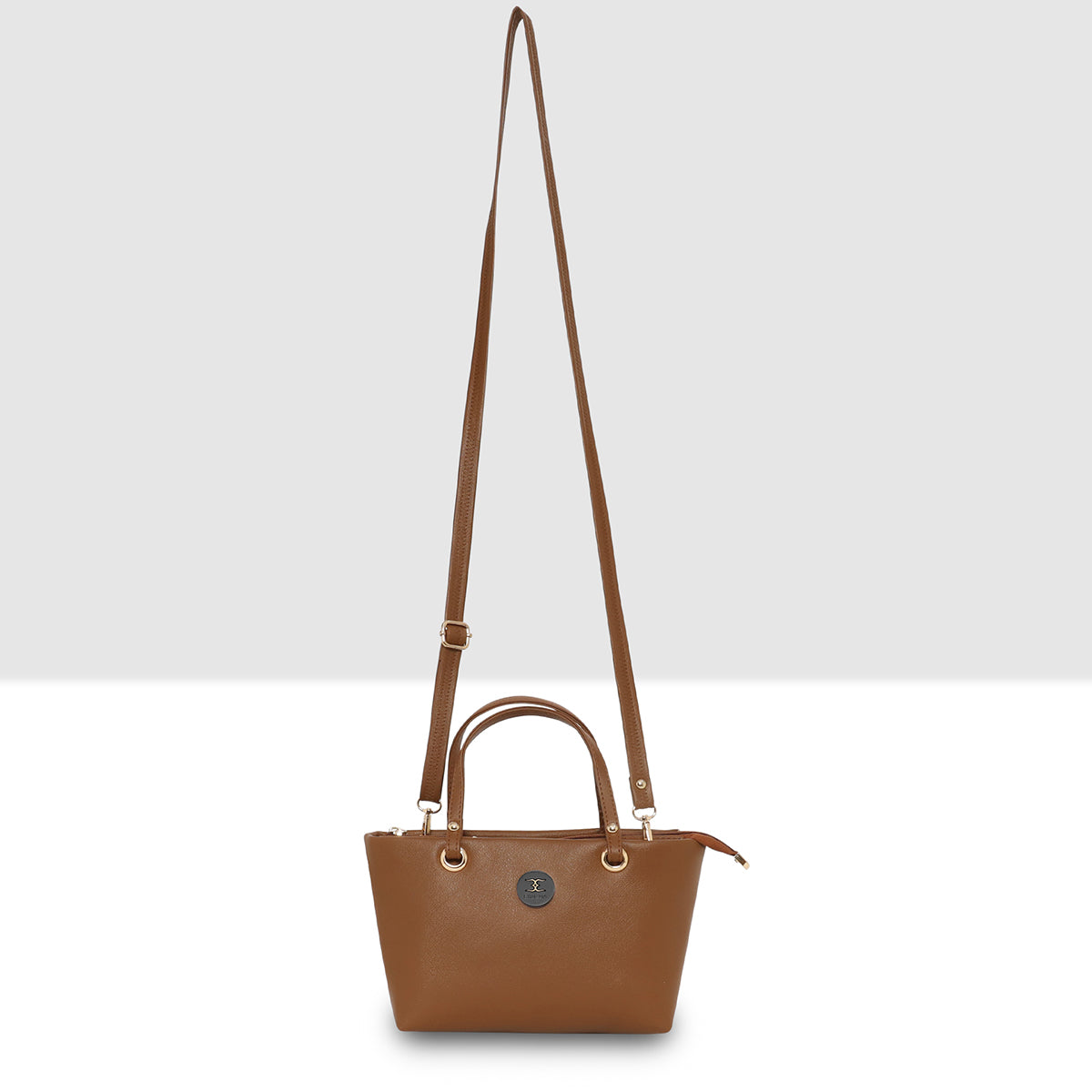Elegant Solid Mini Handbag For Womens