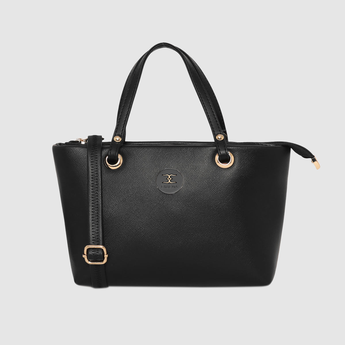Elegant Solid Mini Handbag For Womens