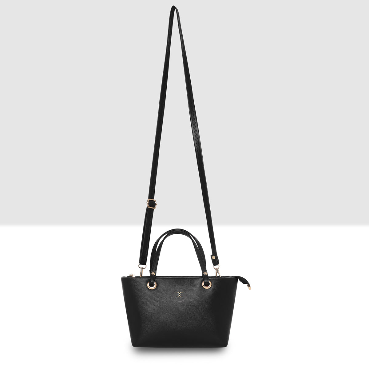 Elegant Solid Mini Handbag For Womens