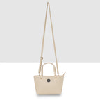 Elegant Solid Mini Handbag For Womens