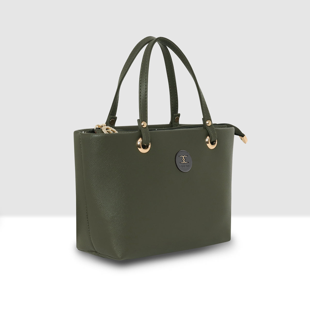 Elegant Solid Mini Handbag For Womens