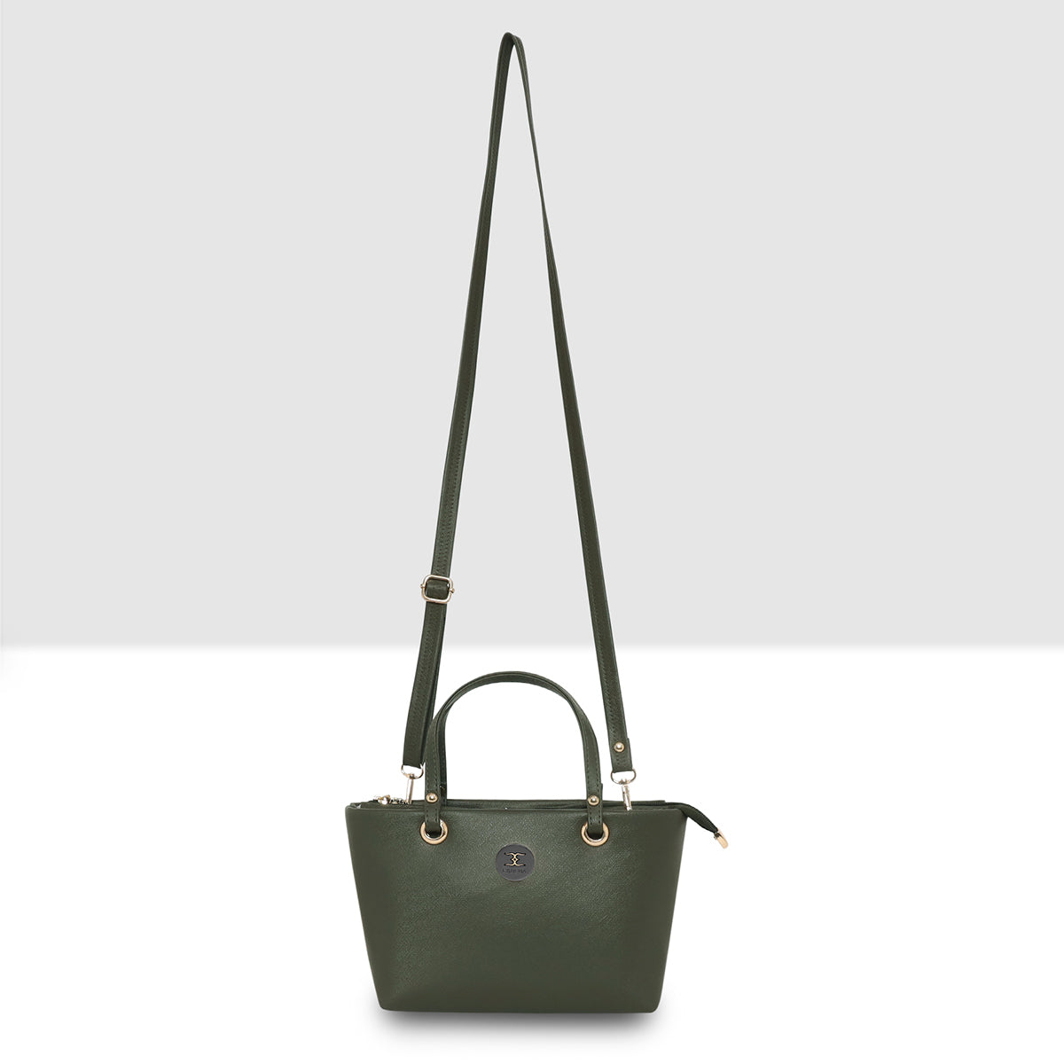 Elegant Solid Mini Handbag For Womens
