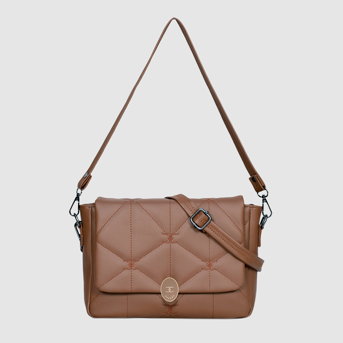 Logo Embroidered Sling Bag For Womens Main image