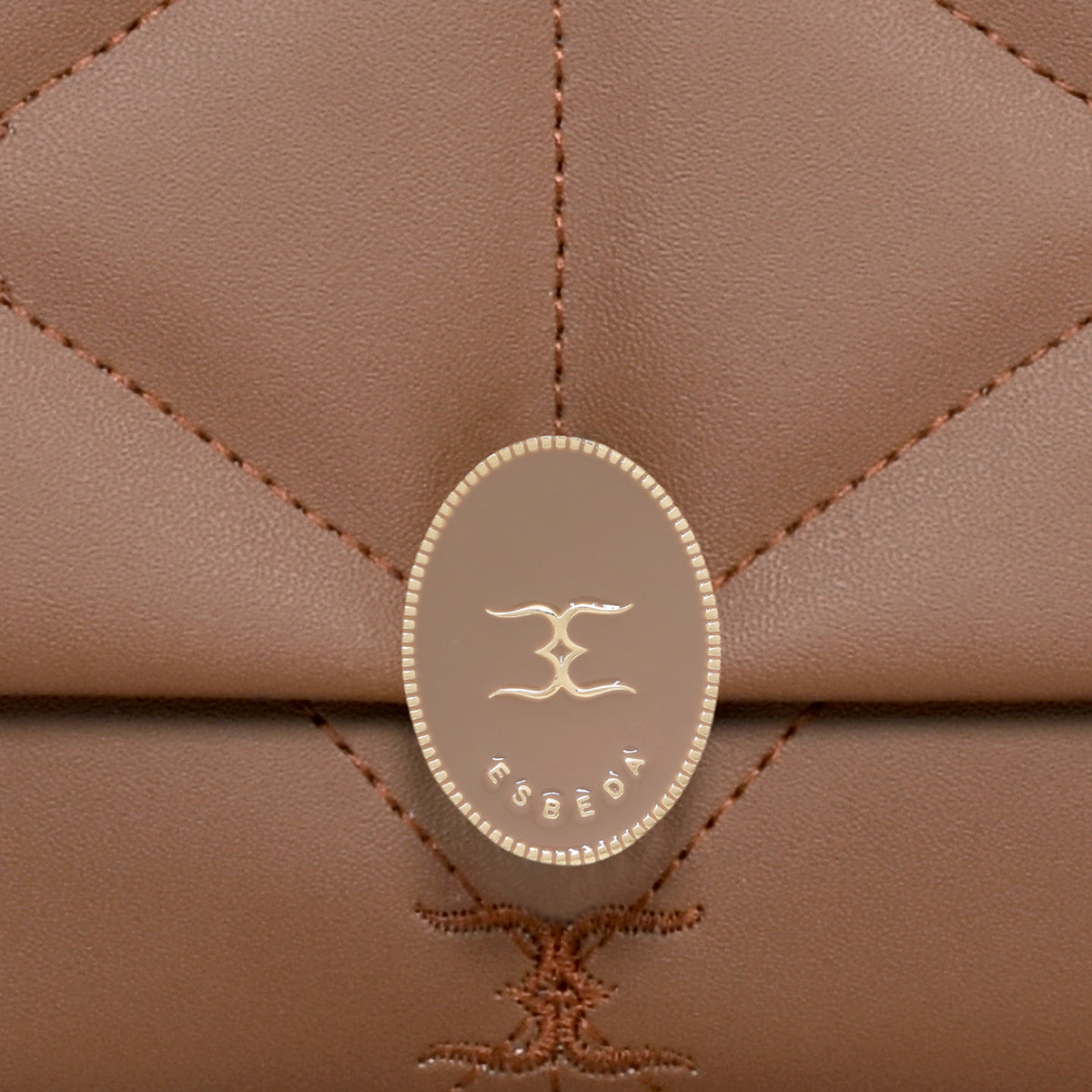 Logo Embroidered Sling Bag For Womens