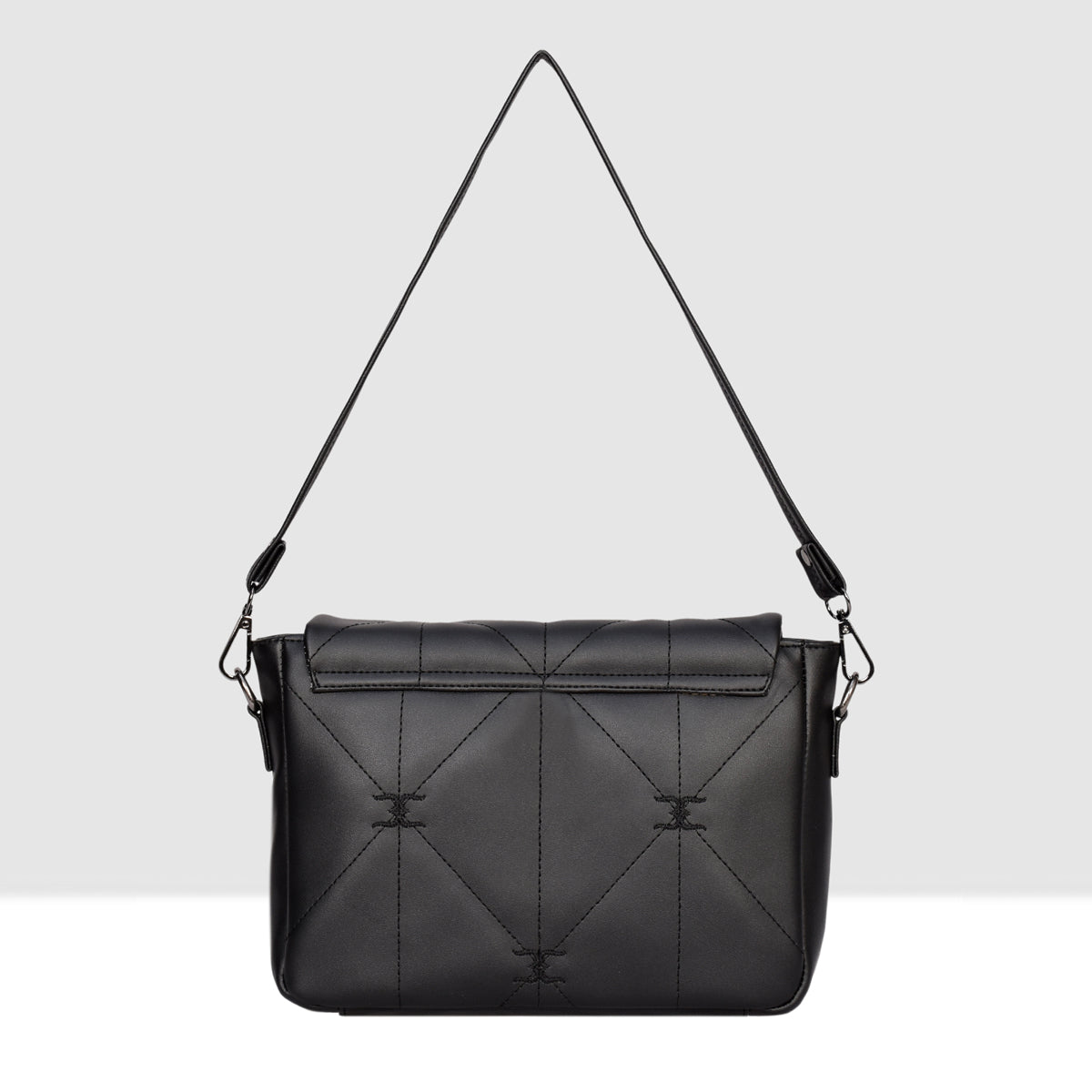 Logo Embroidered Sling Bag For Womens