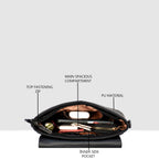 Logo Embroidered Sling Bag For Womens