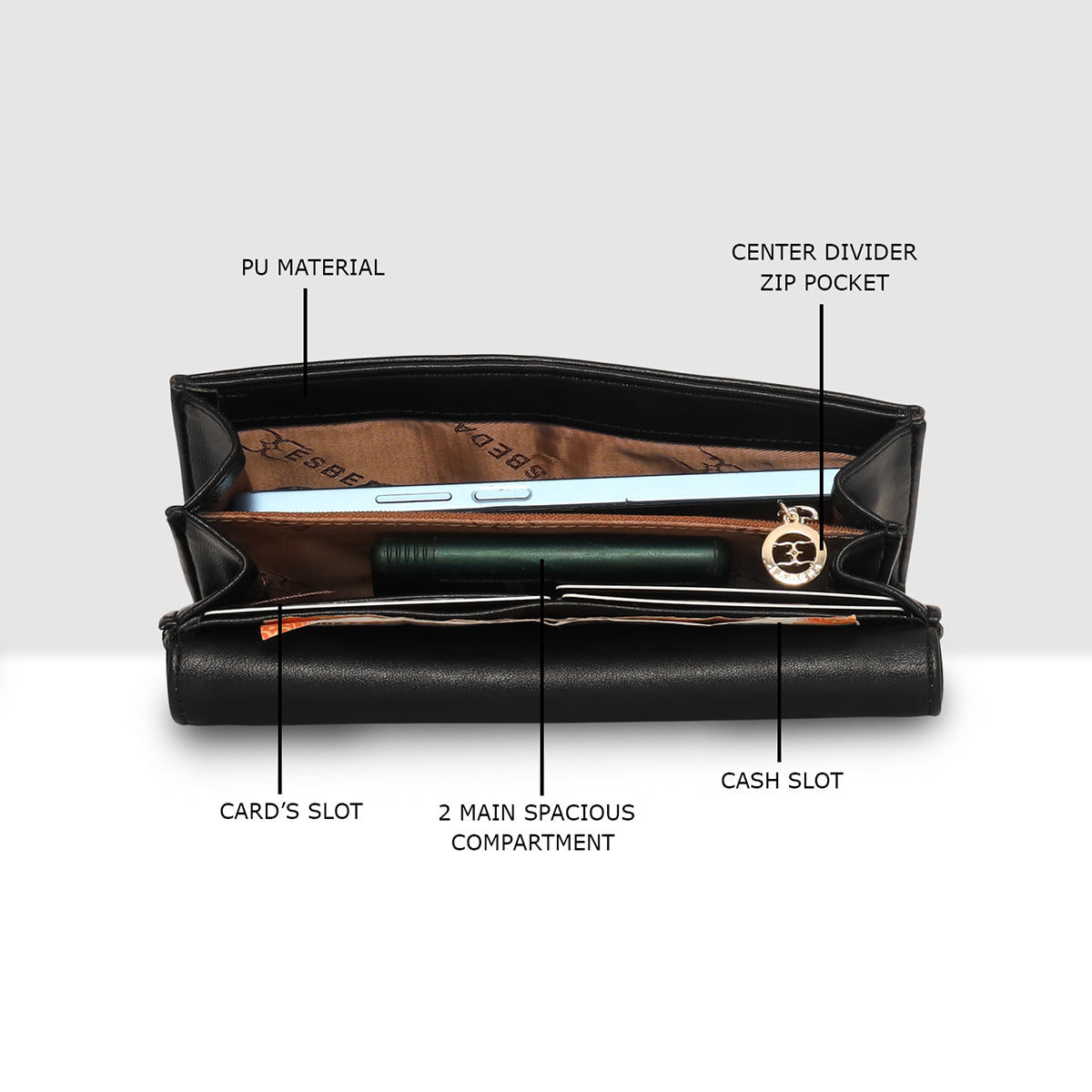 Classic Elegance Women’s Wallet For Womens