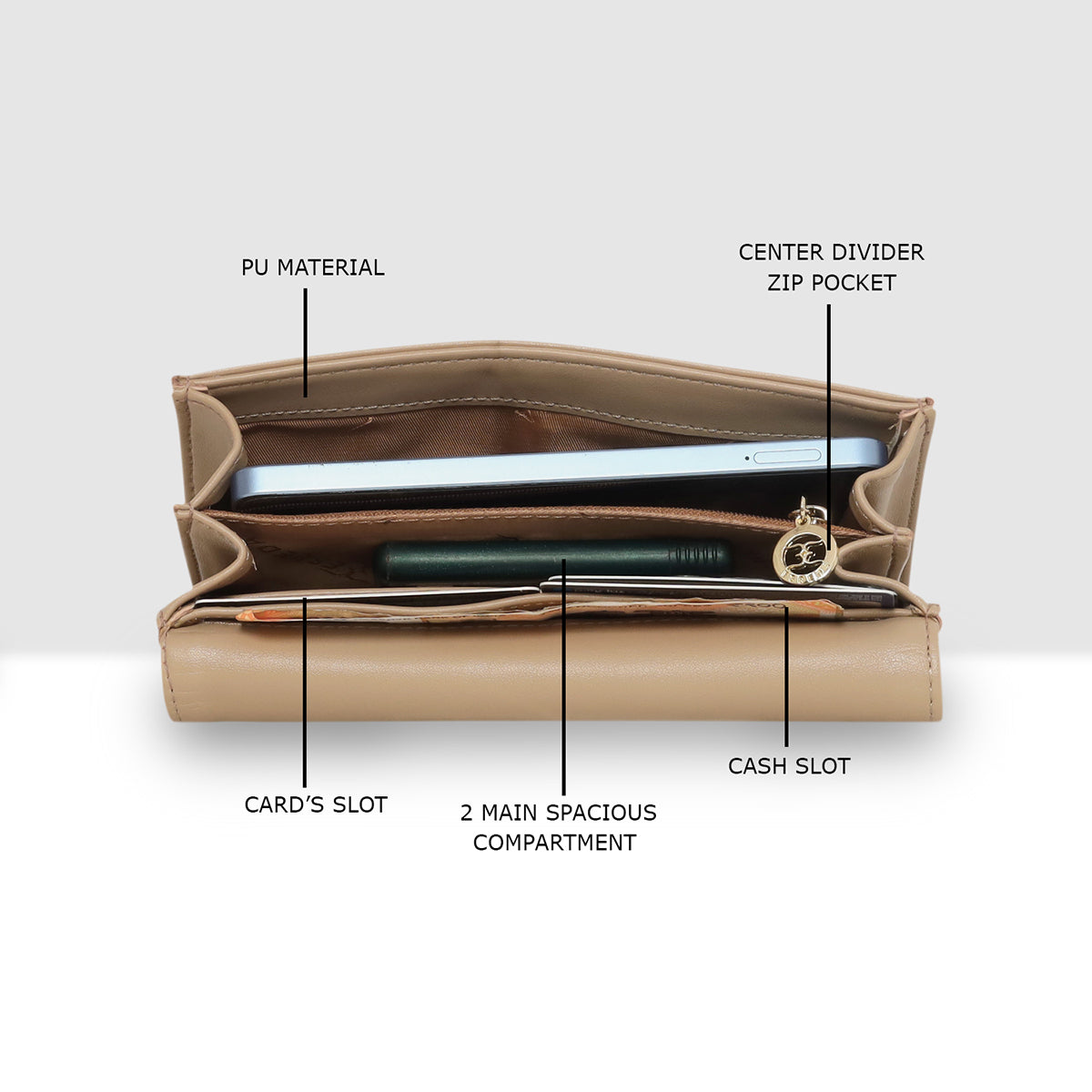 Classic Elegance Women’s Wallet For Womens