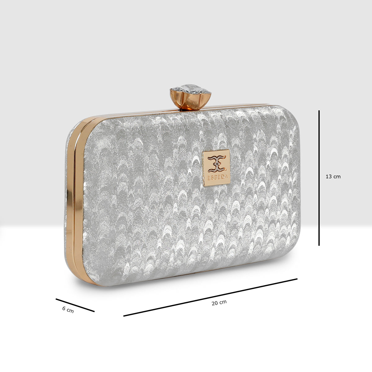 Sparkle Luxe Evening Clutch For Womens