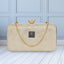 Dual-Shade Luxe Box Clutch For Womens