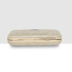 Dual-Shade Luxe Box Clutch For Womens