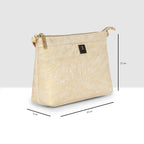 Luxe Croc-Texture Crossbody Slingbag For Womens