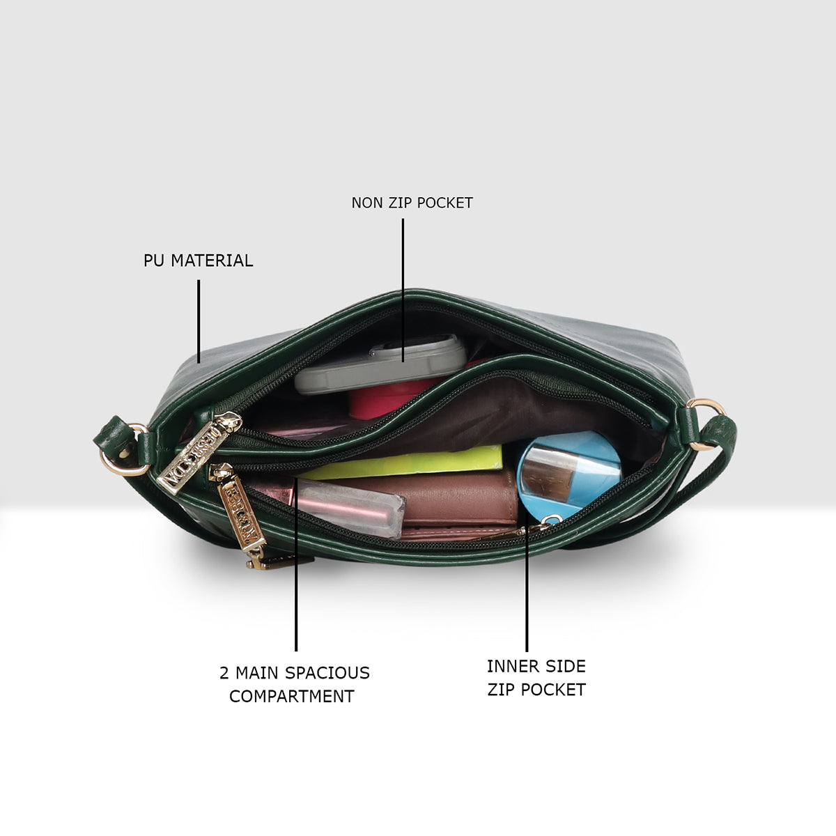 Premium Soft Touch Crossbody Sling For Womens