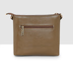 Dual zip Classic Texture Sling For Womens