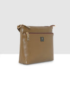 Dual zip Classic Texture Sling For Womens