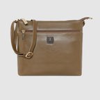 Dual zip Classic Texture Sling For Womens